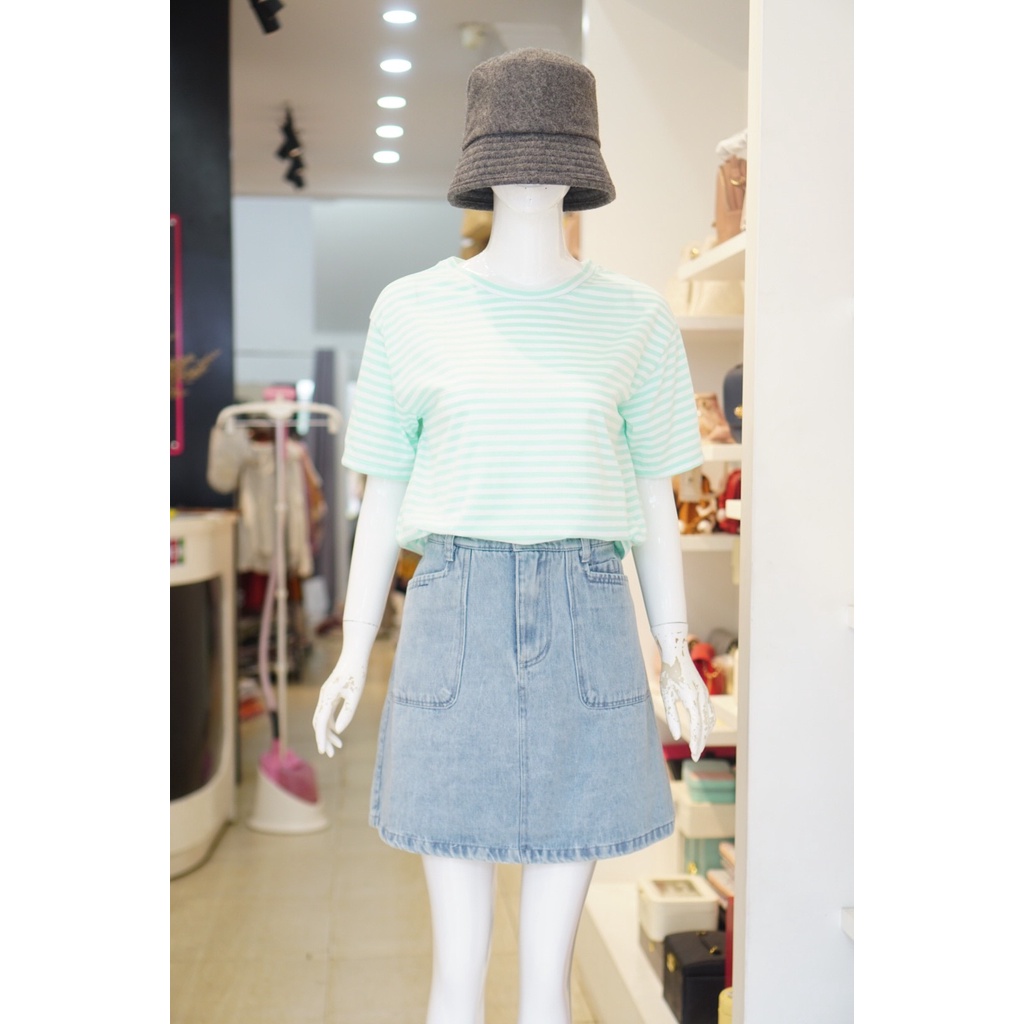 Áo Thun Cotton Sọc 100