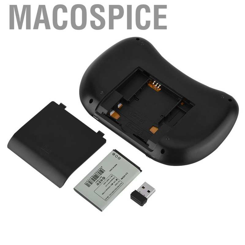 Macospice Multifunctional 2.4G Mini Wireless Fly Air Mouse Touchpad Keyboard