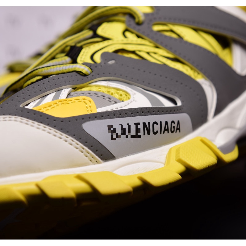 Giày thể thao Ba len track 3.0 xám vàng