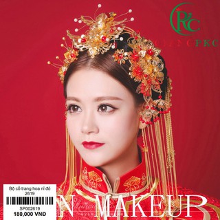 Bộ cài tóc cổ trang cho cô dâu