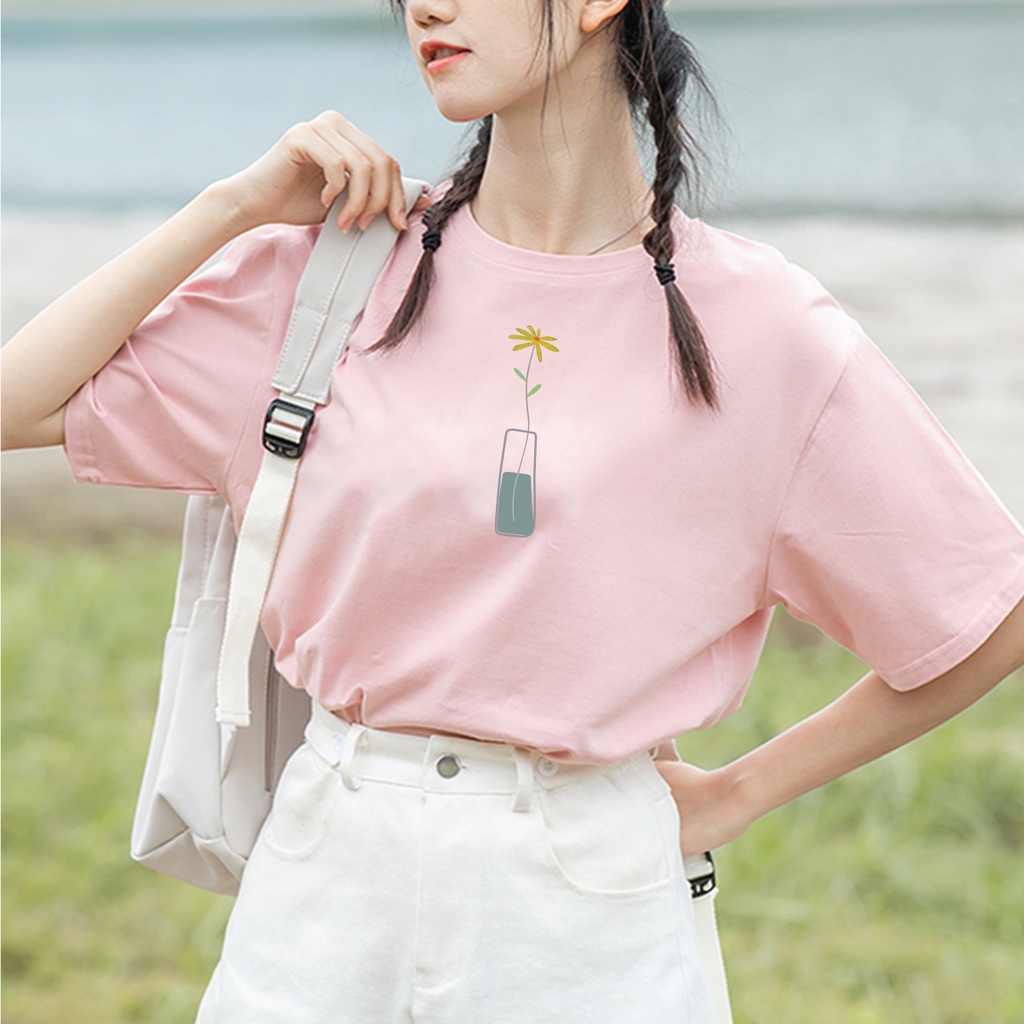 Áo Thun Nữ Hoa Cúc KENA KAT-124