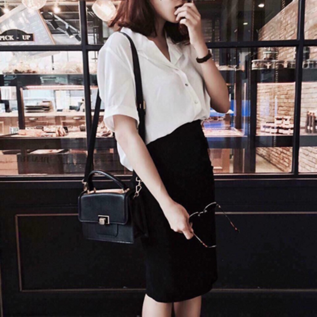 Chân váy bút chì, chân váy công sở thanh lịch [KÈM ẢNH THẬT]