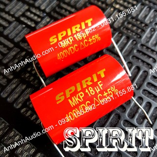 Tụ loa trung 18 uF 400v Spirit
