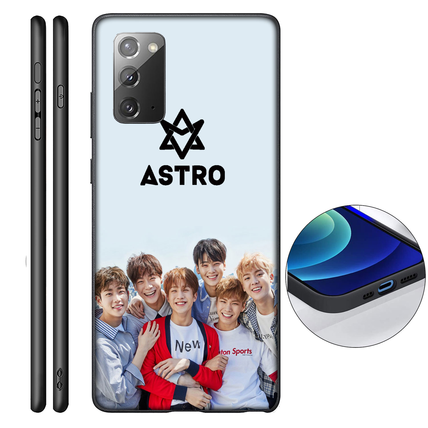 Ốp Điện Thoại Tpu Silicon Mềm Hình Astro Exo Bts Got7 Twice Cho Samsung A10S A20S A30S A40S A50S A70S A6 Plus J6 J8 2018 Tl28