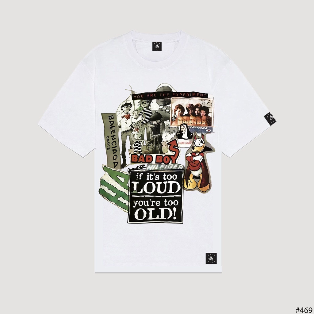 Áo thun oversize Goonies , áo phông cotton nam nữ unisex, ODIN CLOTHING