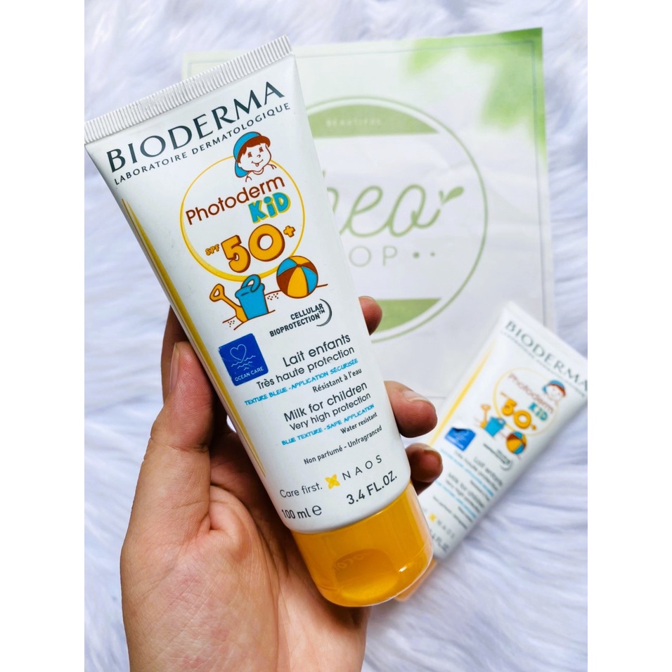 Kem chống nắng Bioderma Photoderm Kid SPF50 + cho bé