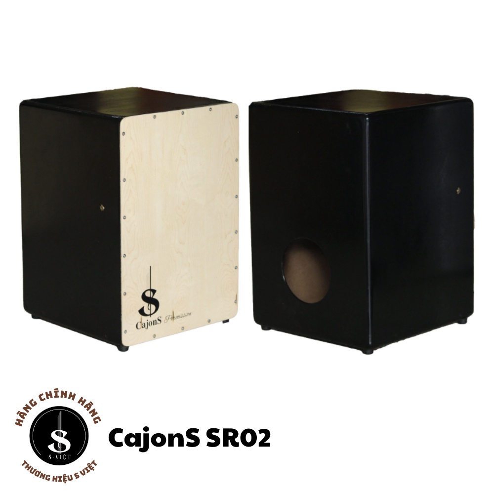 trống cajon giá rẻ cho người mới tập mã SR02 chính hãng S Việt