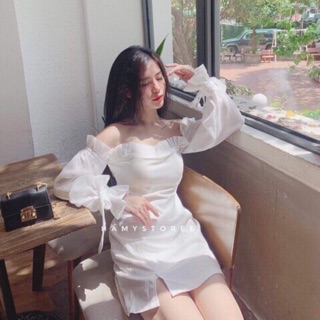 Đầm trắng.