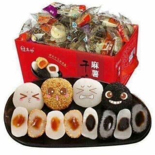 Bánh mochi tròn hộp 2kg