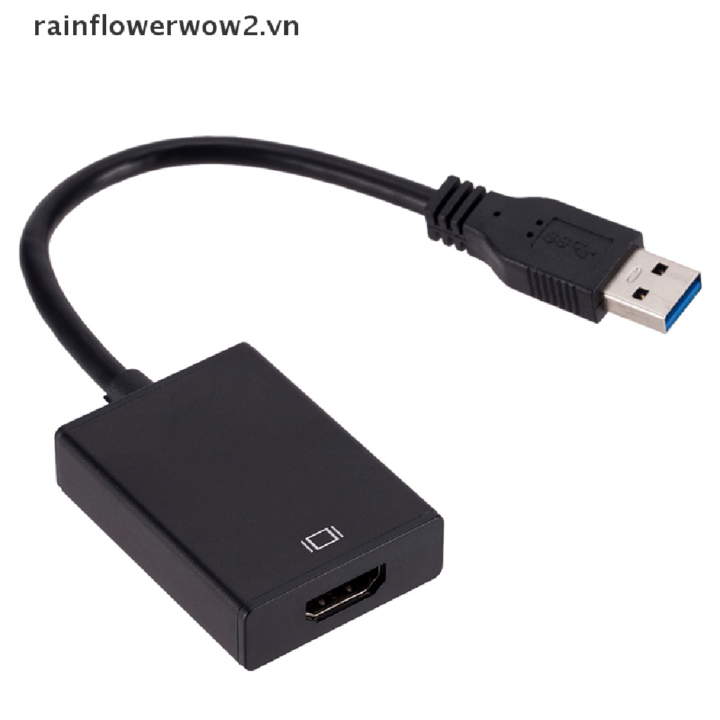 Cáp Chuyển Đổi USB 3.0 Sang HDMI Cho Windows 7 / 8 / 10 PC 1080P
