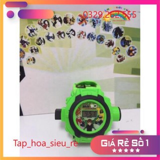 Đồng hồ Ben 10 chiếu hình nhân vật 3D siêu hot
