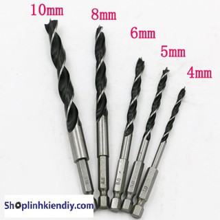 Bộ 5 Mũi Khoan Chuôi Lục Giác