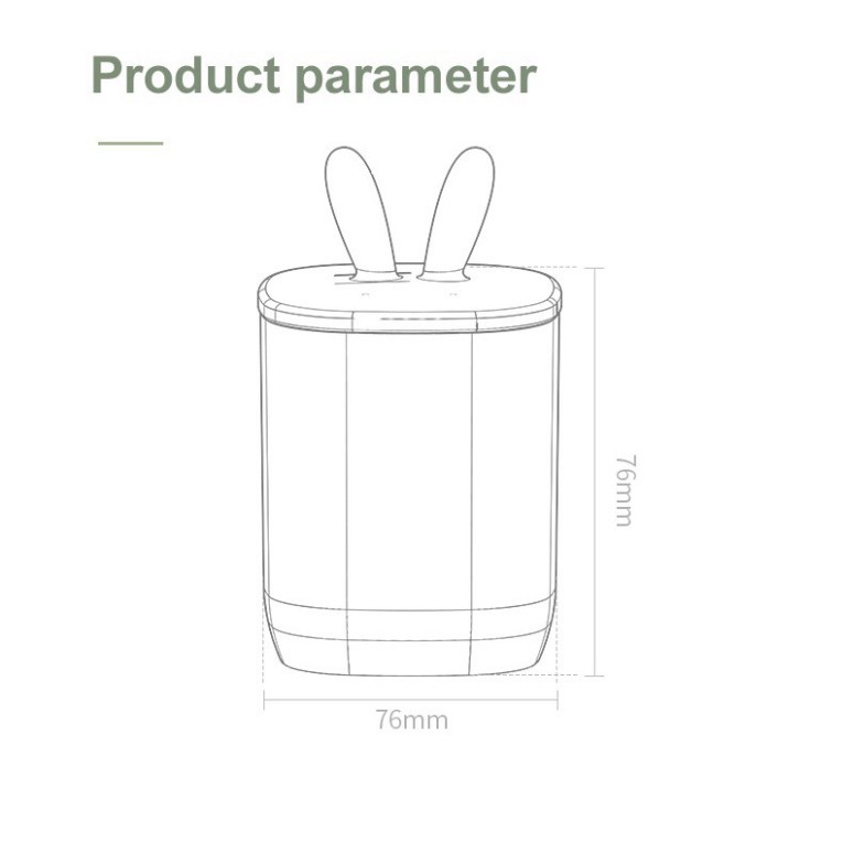 Máy hâm sữa cầm tay Jiffi ⚡BẢO HÀNH 1 ĐỔI 1⚡ Jiffi hâm sữa không dây cầm tay bản 3.0 / JIFFI MINI WARMER-X 2021 Mẹ Vít