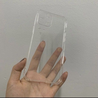 ốp lưng silicon viền vuông các mã iphone 7 plus đến 12 pro max bảo vệ camera