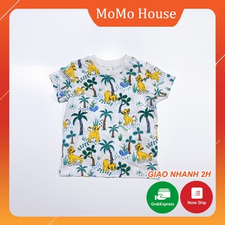 Áo cộc tay cho bé hình sư tử