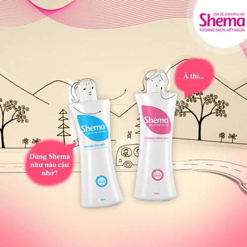 Dung dịch vệ sinh Shema 100ml