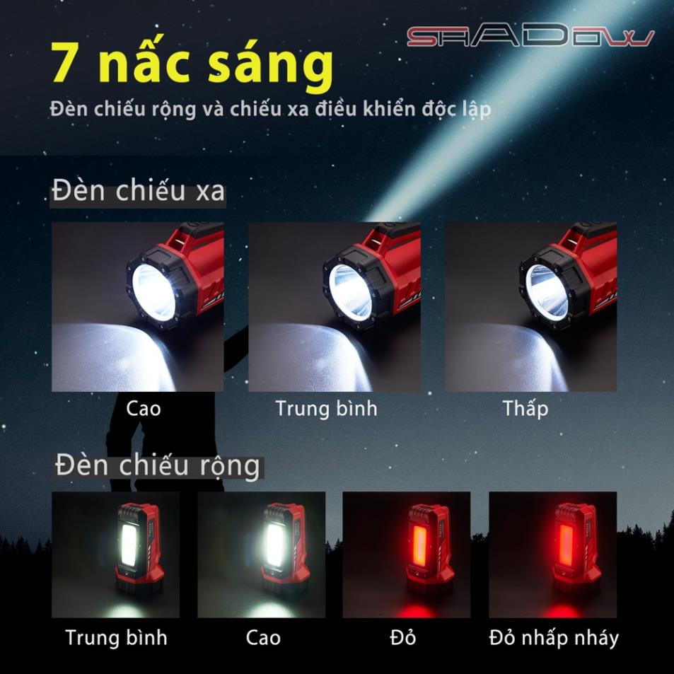 ĐÈN PIN XÁCH TAY KLARUS RS10 LED SST40 ĐỘ SÁNG 800 LUMEN CHIẾU XA 532M CỔNG SẠC DỰ PHÒNG TYPE-C PIN 8000MAH
