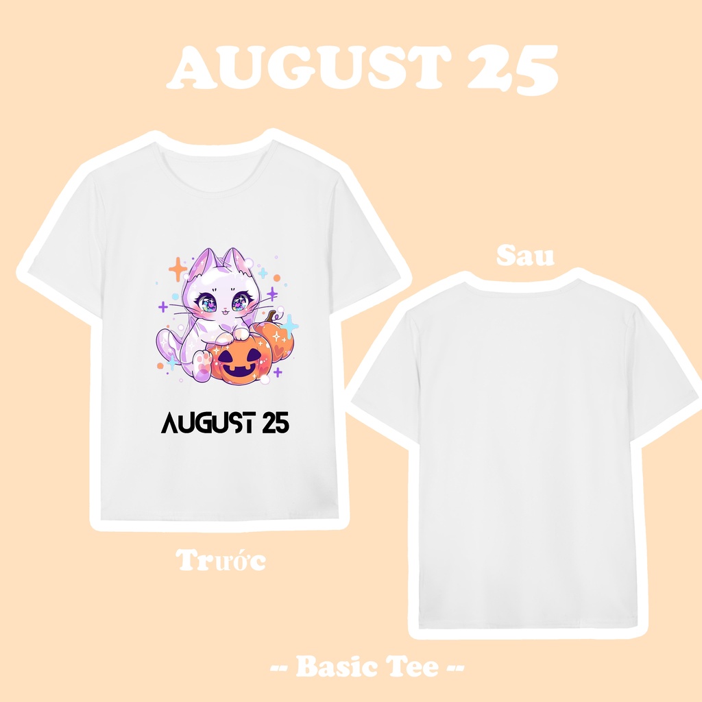 20kg-60kg | Áo thun form rộng tay lỡ cho bé gái Halloween