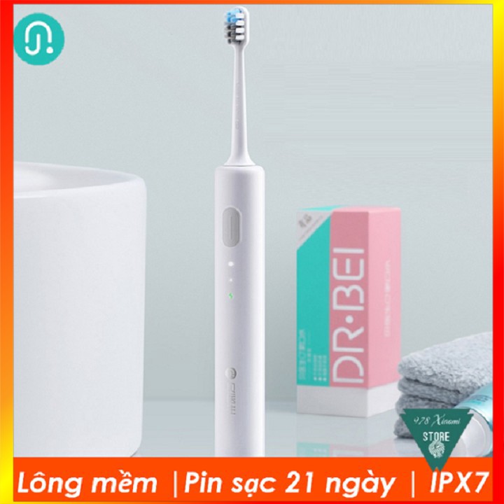 Bàn chải điện Xiaomi DR-BEI Sonic BET-C01 - Bàn Chải Đánh Răng Xiaomi Doctor. - Mruy