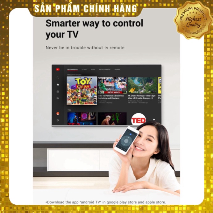 Mới. Smart Tivi Full HD Coocaa 40 inch - Model 40S6G - - Giao hàng miễn phí , hỗ trợ lắp đặt nhiệt tình