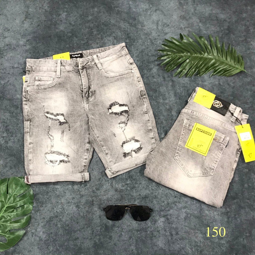 Quần Short Jeans Rách Thời Trang 150