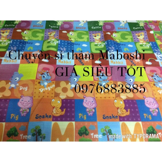 Sỉ thảm Maboshi 2 mặt (lấy ít nhất từ 6chiếc)