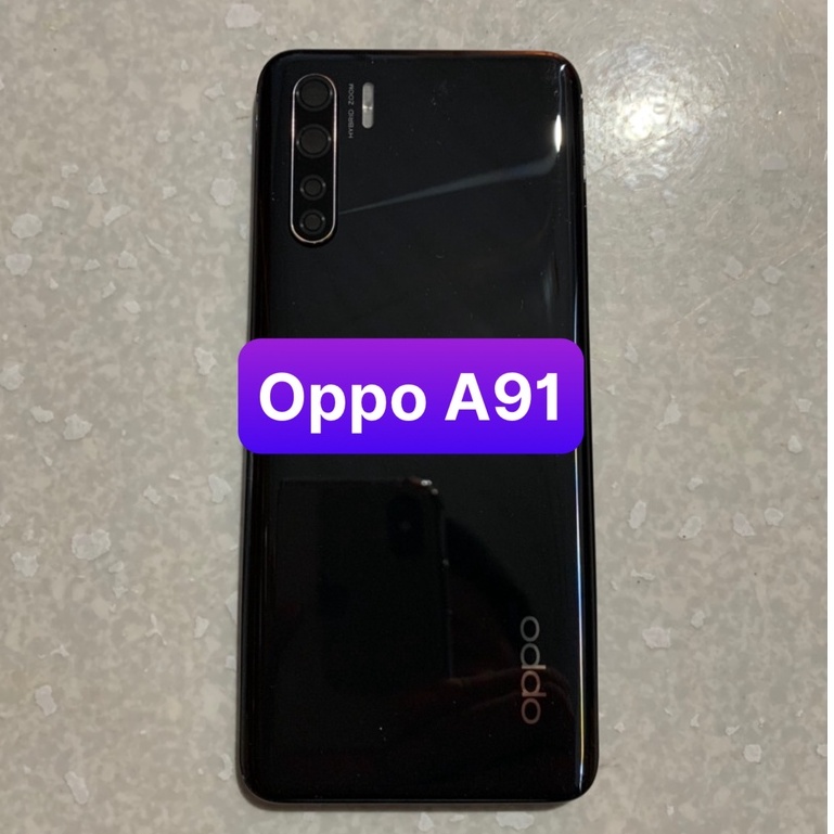 bộ sườn vỏ A91 (oppo gồn sườn ,lưng ,kính cam nút tăng giảm)