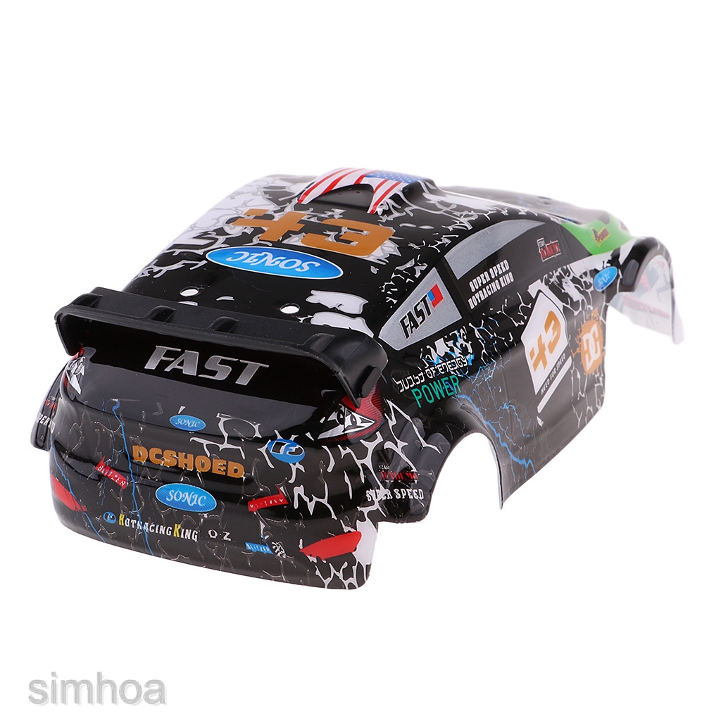 [SIMHOA] Pre-Painted Body Shell Bodywork Canopy for WLtoys K989 1:28 Scale Rally Car