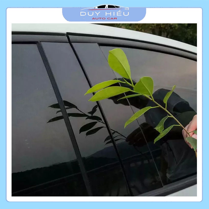 Ốp Bóng Trụ Cửa Ô tô Hyundai Elantra 2021-2023 đen bóng như gương