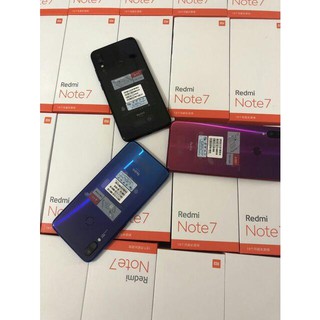 Điện thoại Xiaomi Redmi Note 7 , nguyên seal, sẵn Tiếng Việt.