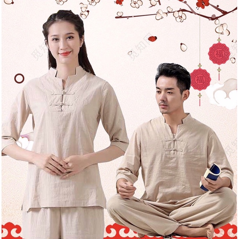 Bộ Đũi Nam Nữ mặc đi lễ, ở nhà thoải mái!!!i