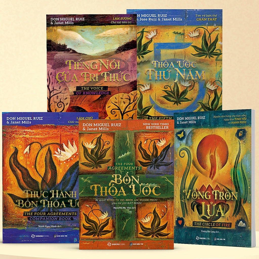 Bộ sách &quot;Trí tuệ của người Toltec&quot;