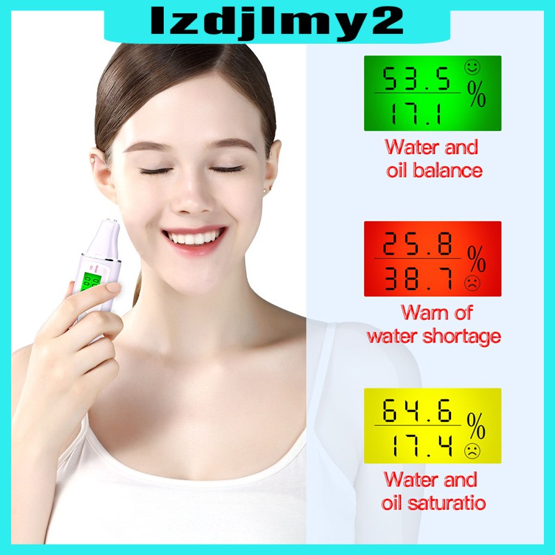Máy Phân Tích Dưỡng Ẩm Da / Chăm Sóc Da Mặt Màn Hình LCD Kỹ Thuật Số La