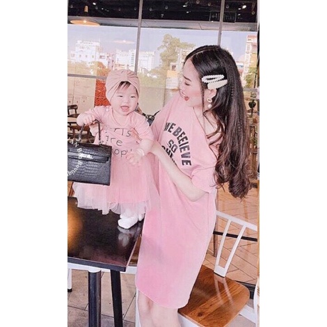 Set váy mẹ và bé