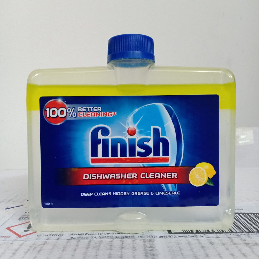 Nước vệ sinh máy rửa bát ( tẩy cặn can xi ) Finish