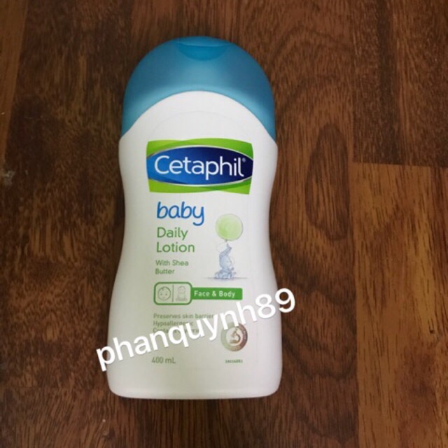 Kem dưỡng ẩm hằng ngày cho bé Cetaphil baby daily lotion 400ml