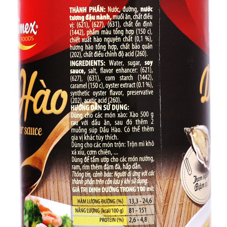 Dầu hào Cholimex chai 820g