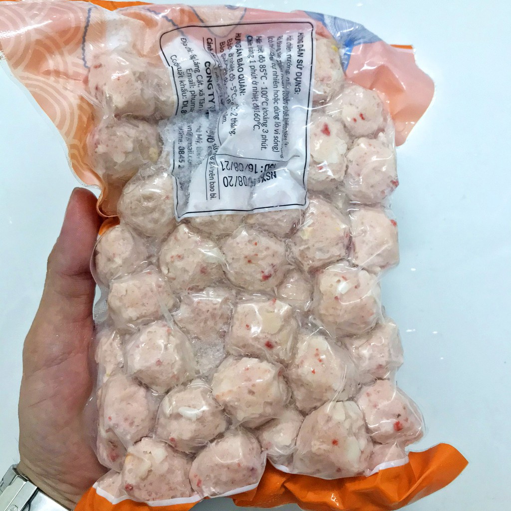 Chả cua hàng xuất sang Singapo gói 500g