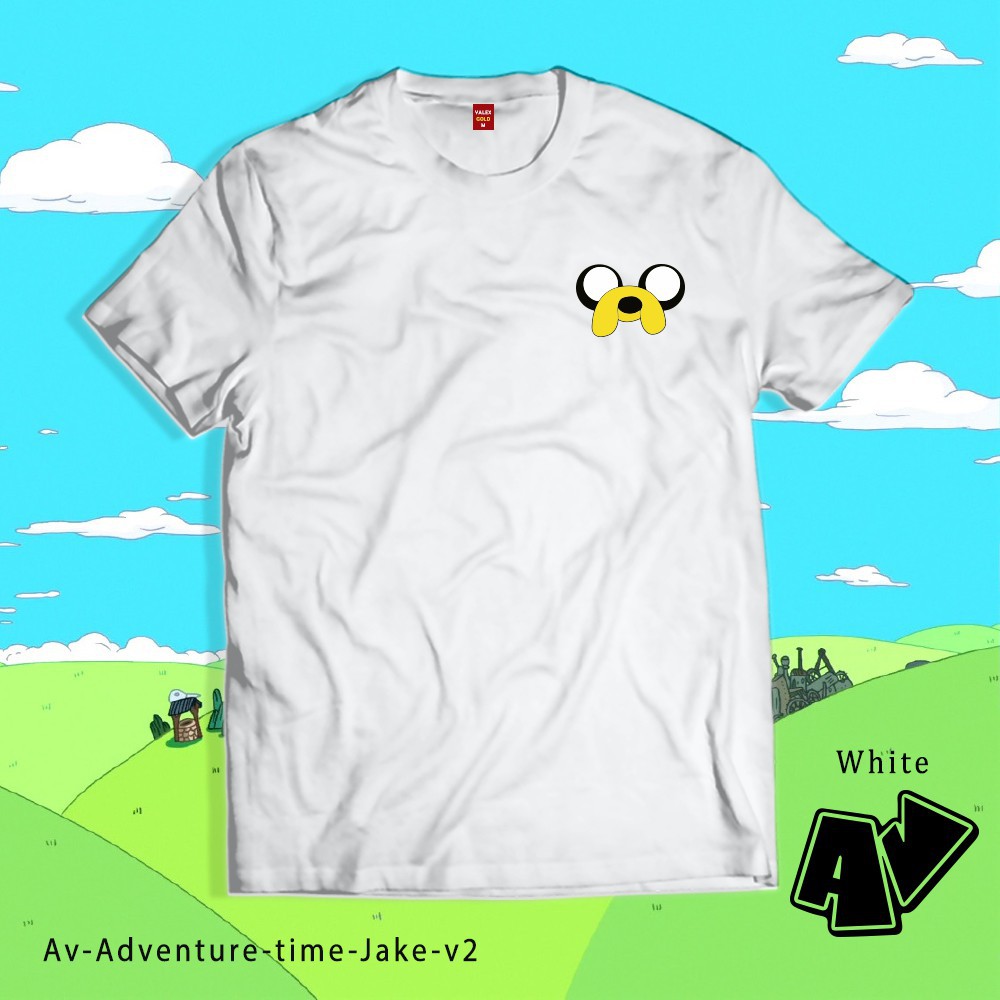 Áo thun in hình Adventure Time tshirt Jake Shapeshifter shirt Jake the Dog T-shirt v2 ngầu cực chất