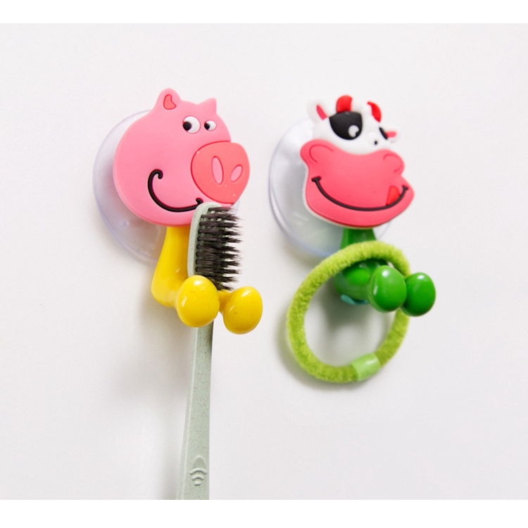 Toothbrush Holders ，Sucker Toothbrush Holder ，Cartoon toothbrush holder ，Toilet Wall Racks