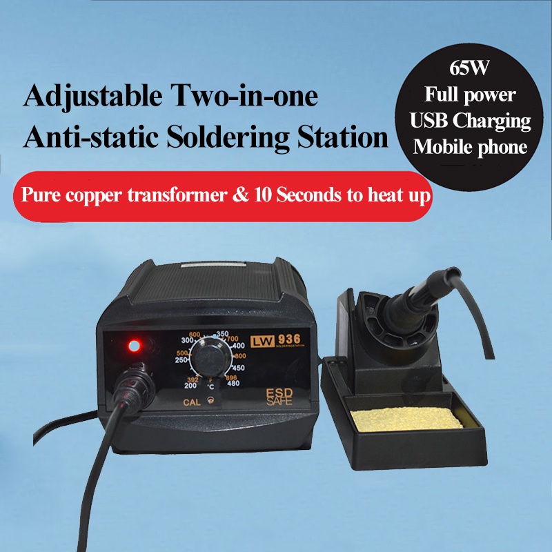 Bộ Mỏ Hàn Điện LONGWEI LW-936 DC5V-2A 60W Chuyên Dụng