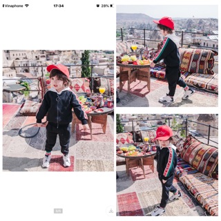 Bộ đồ cho bé trai size 110