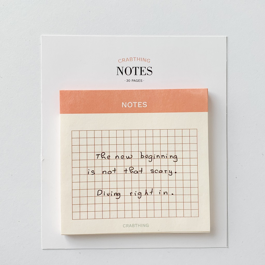 Passionate Notepack - Tập 4 loại giấy note - 120 Tờ