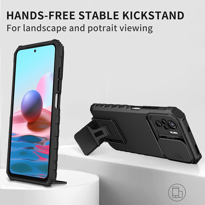 Ốp Điện Thoại Chống Sốc Bảo Vệ Camera Cho Redmi Note 10s 8 9 9s Note 10 Pro