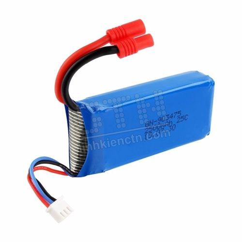 Pin lipo Nâng Cấp syma x8hw/x8hg/x8w/x8g/x8c  7,4 V 2500 mah