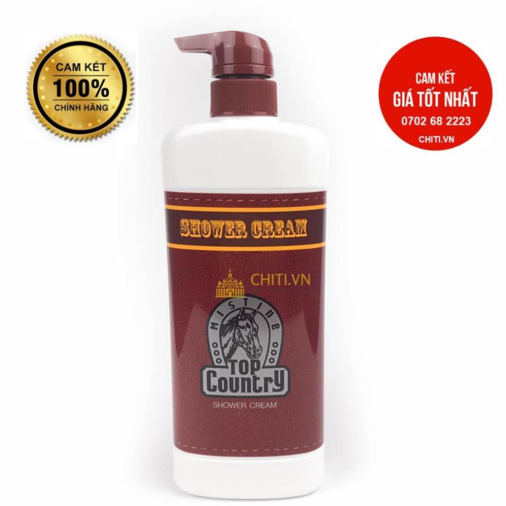 Sữa tắm hương thơm nam tính Ngựa Top Country 500ml nhập khẩu Thái Lan