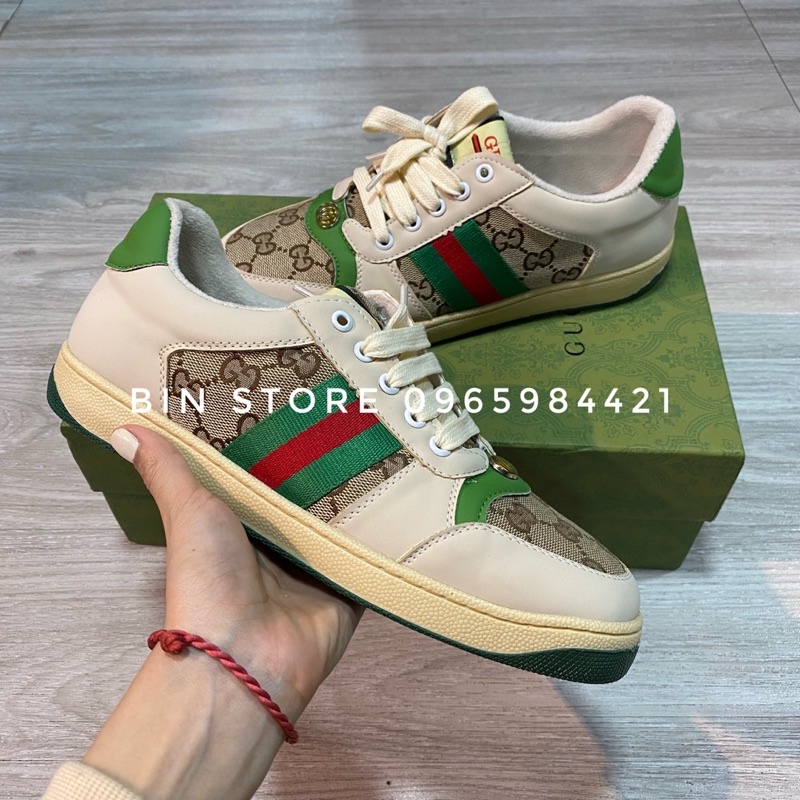 Giầy thể thao GC vải dệt đế lót lông siêu ấm đi học đi chơi, giày sneaker hot hit, Bin Store