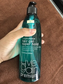 Gel vuốt tóc mềm, cứng Livegain 450ml