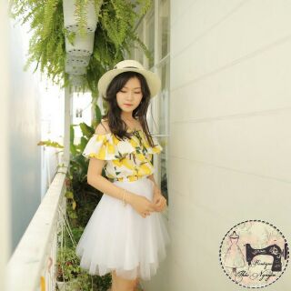 ÁO TRỄ VAI - LEMONTREE TOP
