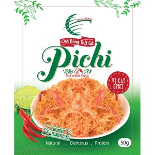 Khô gà xé lá chanh Pichi 50g